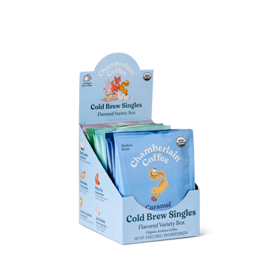 Organic Flavored Variety Cold Brew Singles Default Title Product Shot Diagonal