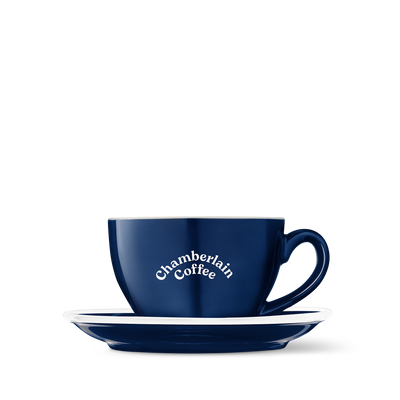 Navy Cup & Saucer Default Title Product Shot Front
