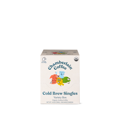 Organic Variety Cold Brew Singles Product Shot Front